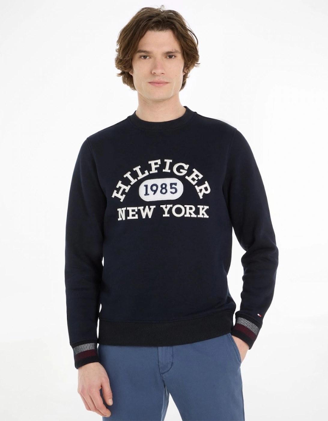 Monotype Collegiate Mens C-Neck Sweatshirt, 5 of 4