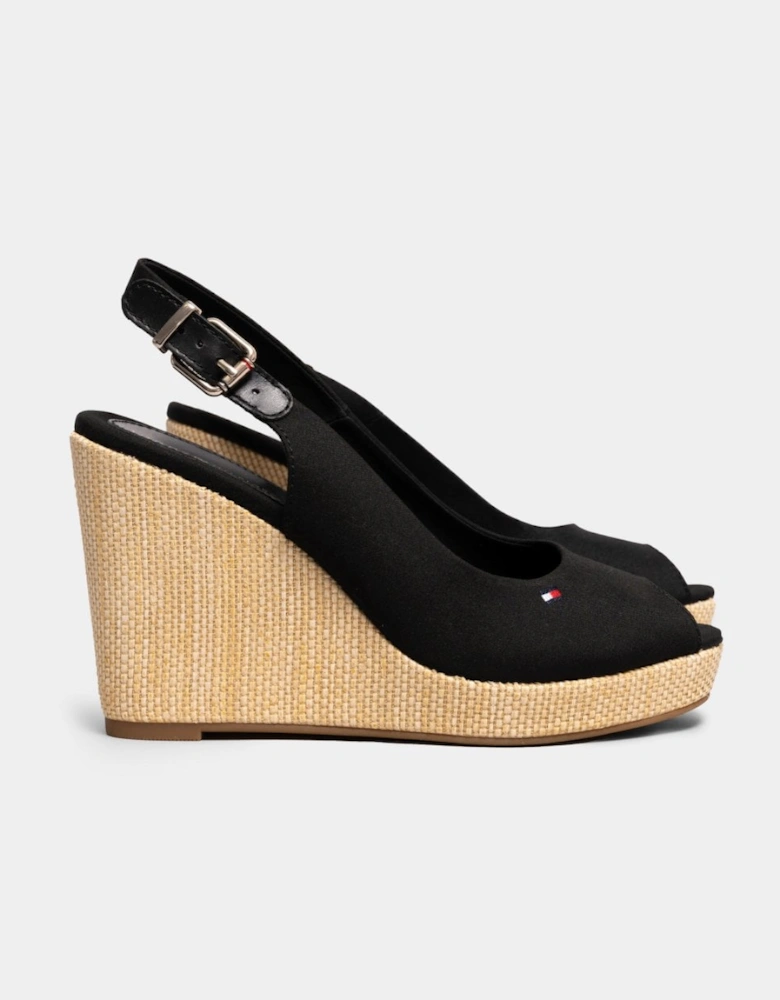 Iconic Elena Sling Back Wedge