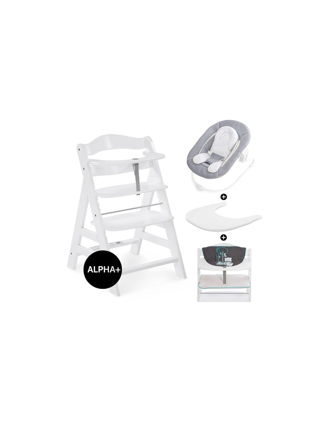 Alpha Highchair and Bouncer Bundle, 3 of 2