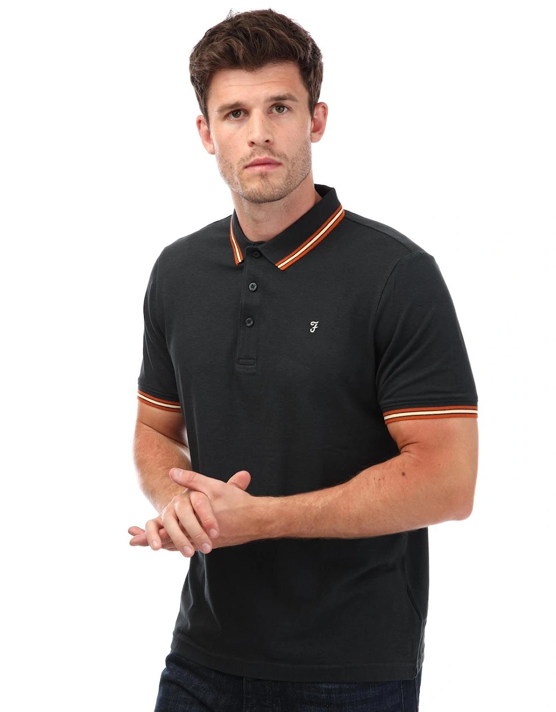 Mens Rivoli Polo Shirt, 5 of 4