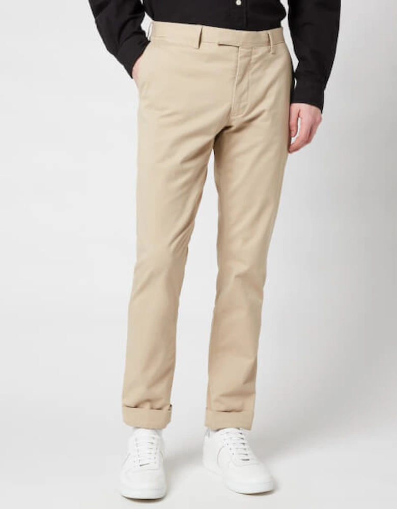 Cotton-Blend Chino Trousers