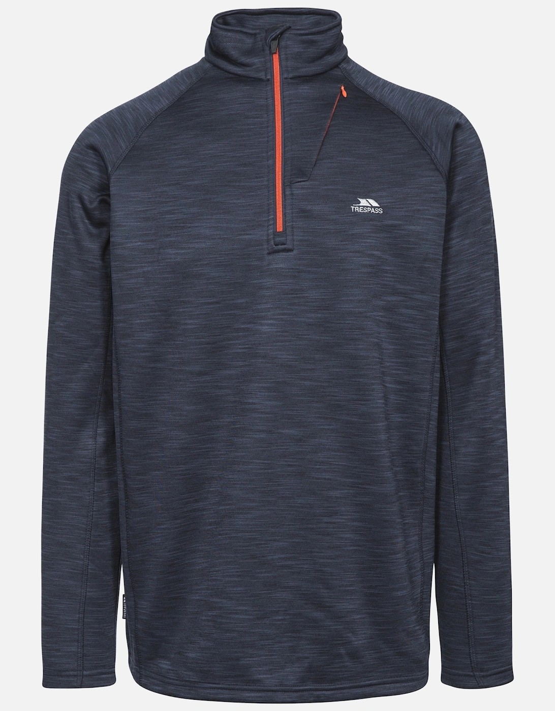 Mens Collins Half Zip Fleece Top, 6 of 5