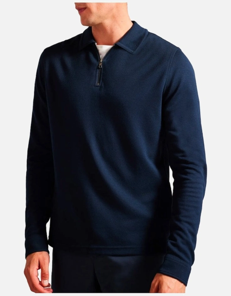 LS Regular Soft Touch Polo Navy Blue
