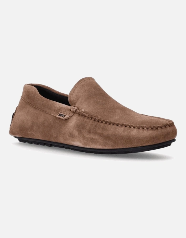 Noel Moccasin Suede Brown Loafers