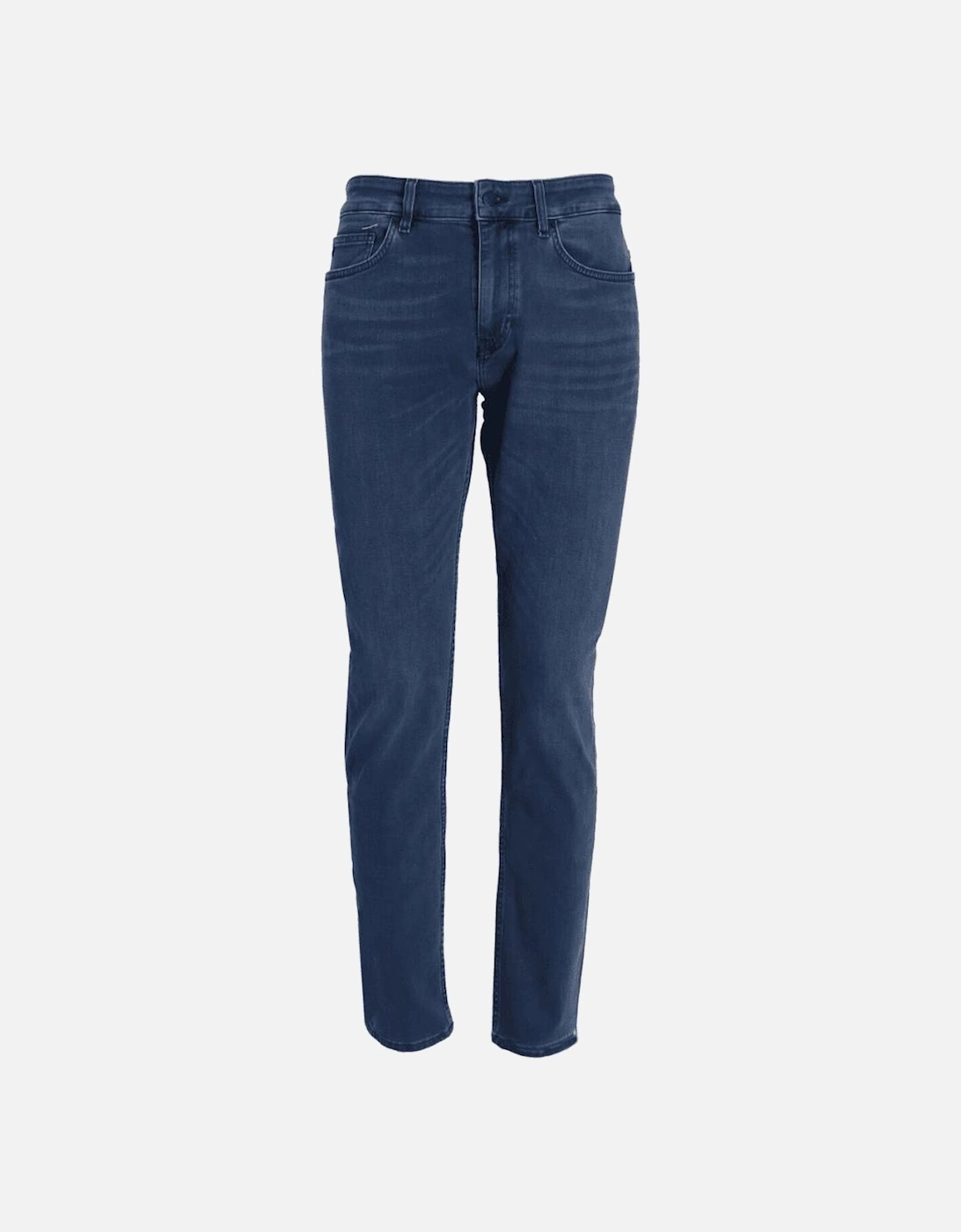 Delano Cashmere Slim Fit Dark Blue Jeans, 4 of 3