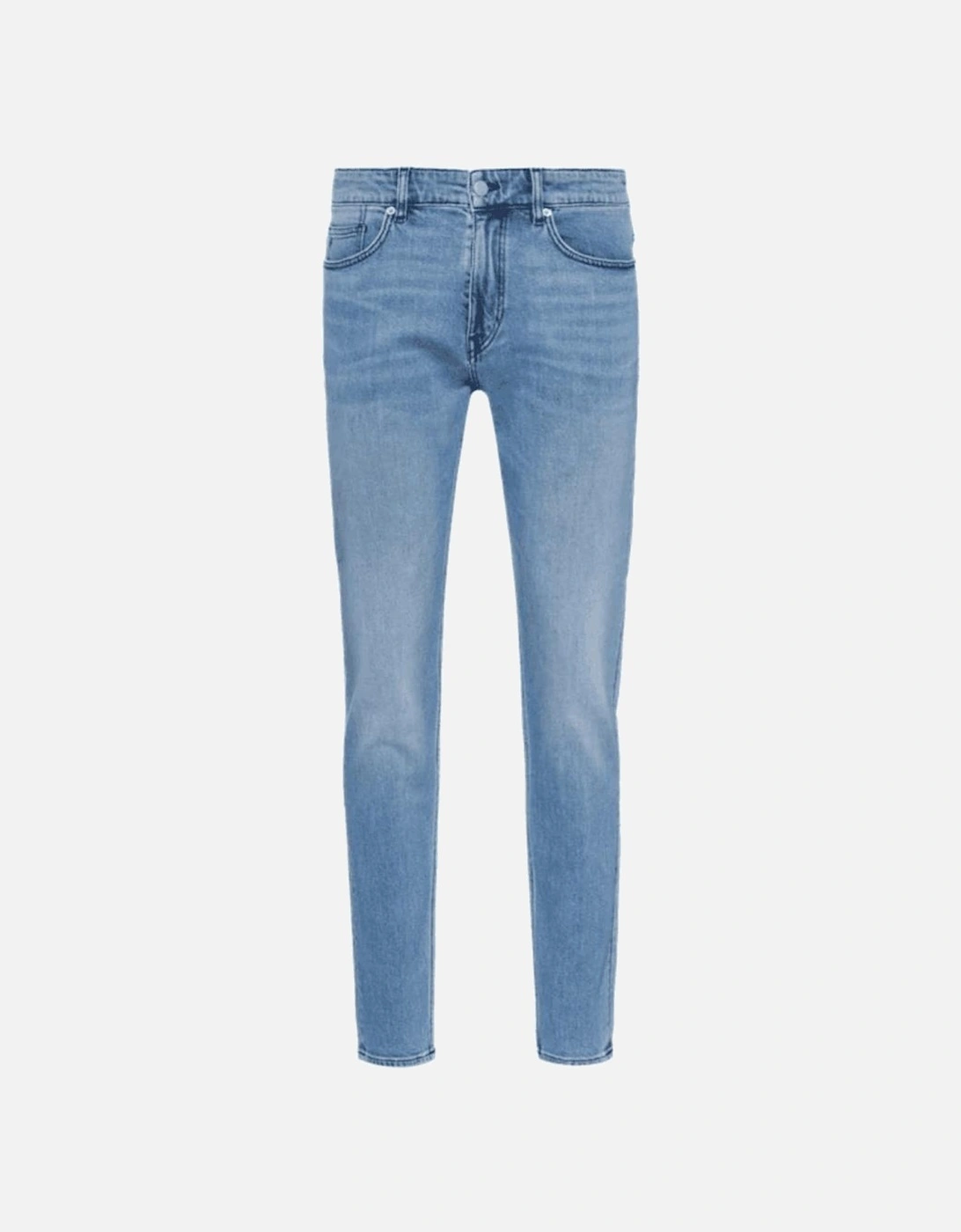 Delano Slim Fit Light Wash Blue Jeans, 2 of 1