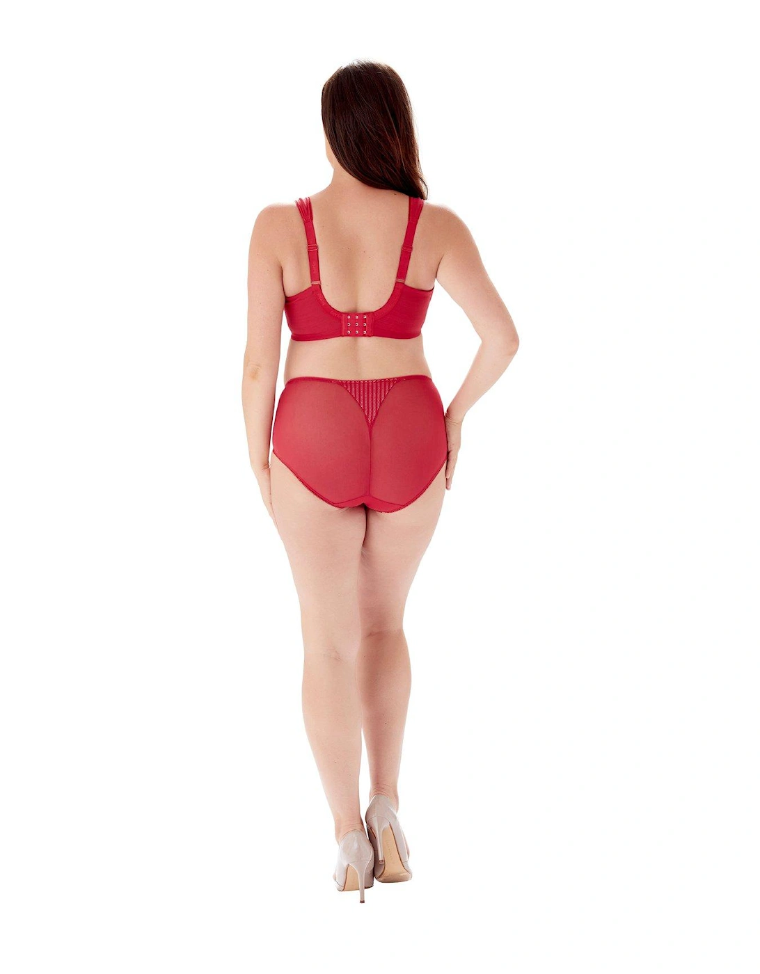 Smoothing Minimiser Bra - Red