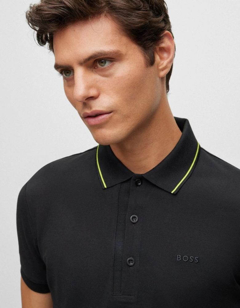 Boss Green Paule Branded Placket Polo Shirt