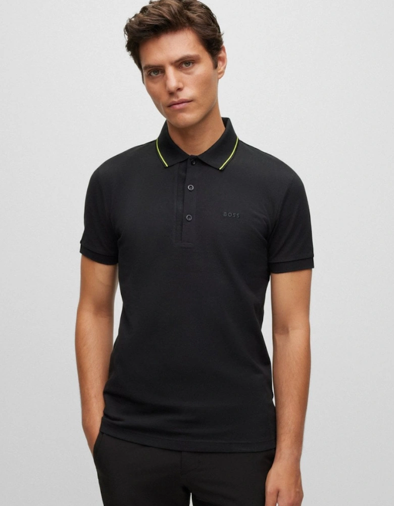 Boss Green Paule Branded Placket Polo Shirt