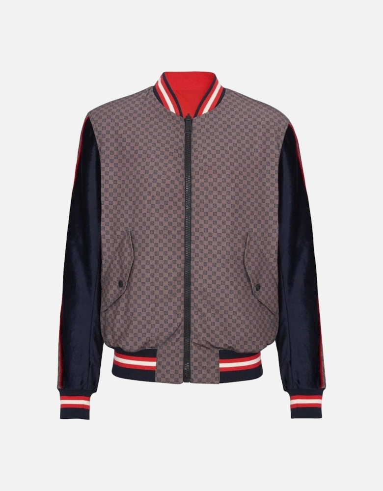 Mini Monogram Bomber Jacket Brown