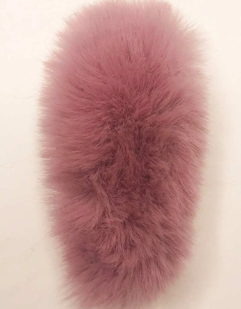 Faux Fur Hair Clip