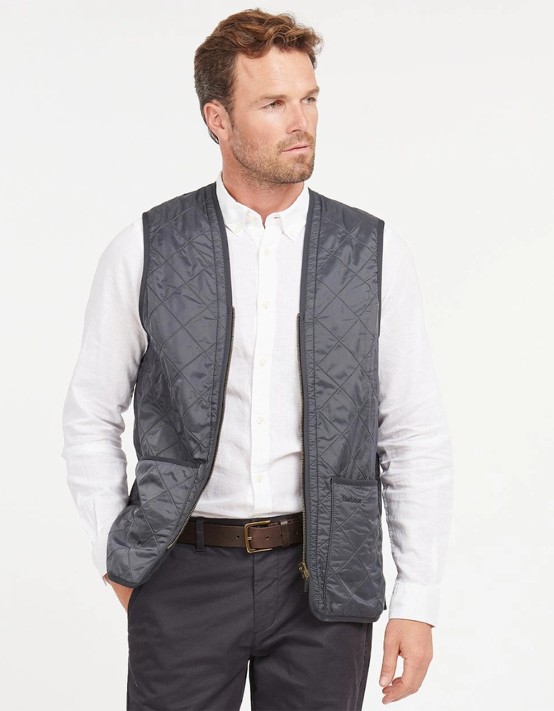 Polarquilt Mens Waistcoat/Zip-In Liner, 9 of 8