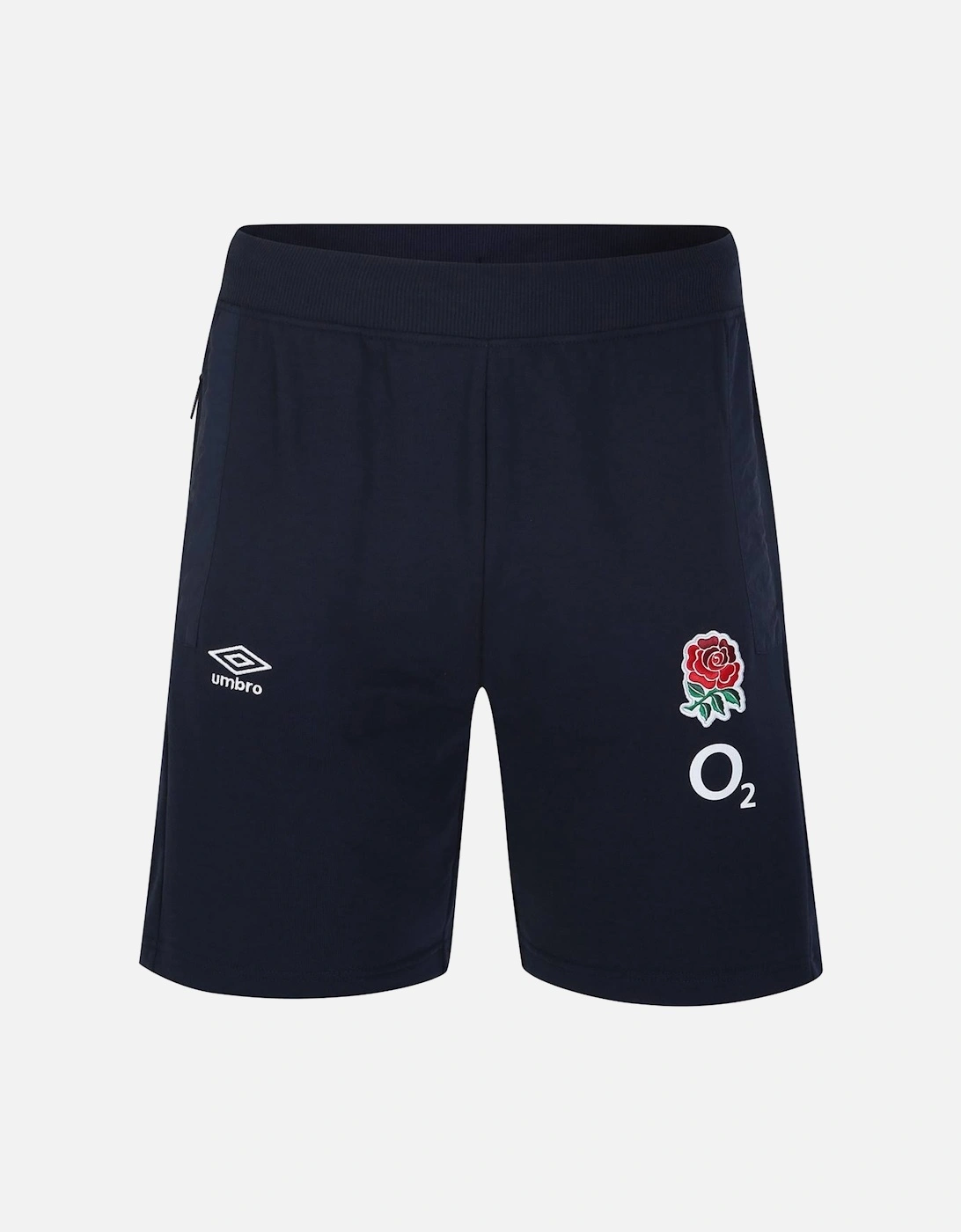 Childrens/Kids 23/24 Fleece England Rugby Shorts, 6 of 5