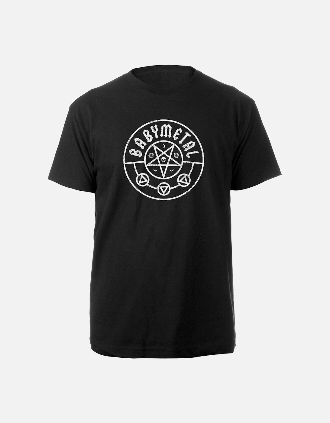 Unisex Adult Pentagram Cotton T-Shirt, 2 of 1