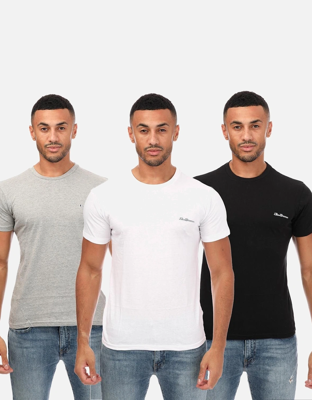 Mens Otto 3 Pack T Shirt, 6 of 5