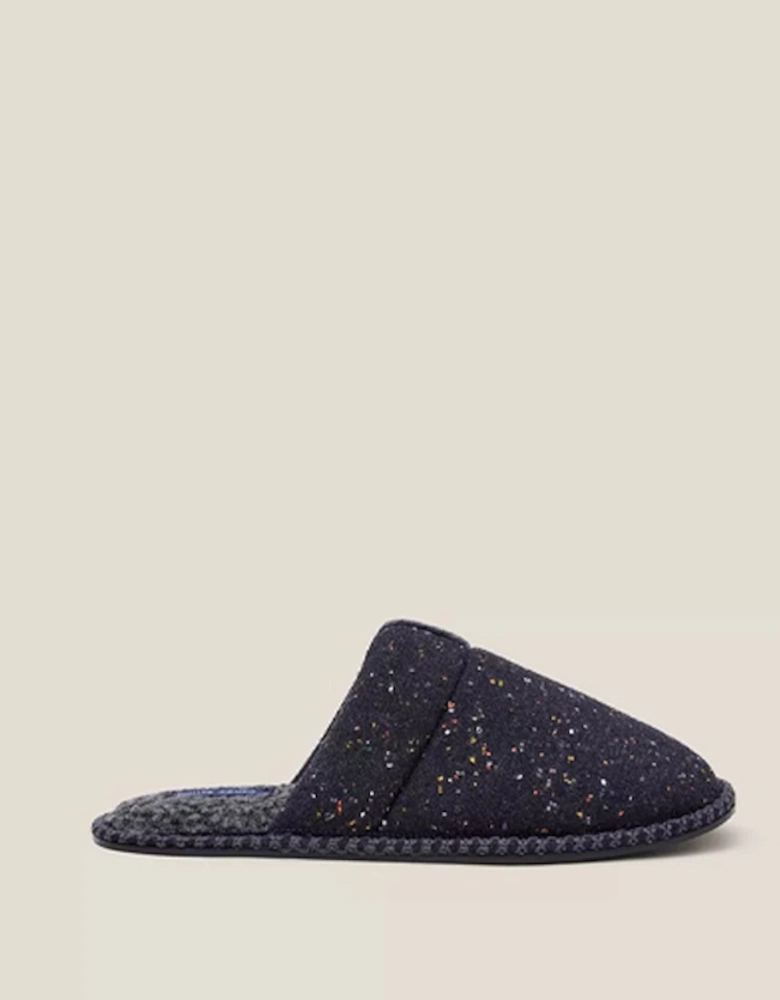 Neppy Slip On Mule Slippers Navy Multi