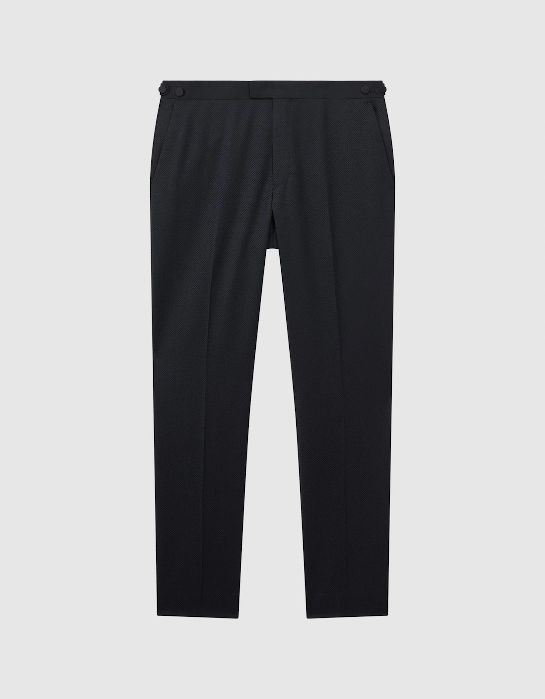 Modern Fit Jacquard Trousers, 2 of 1
