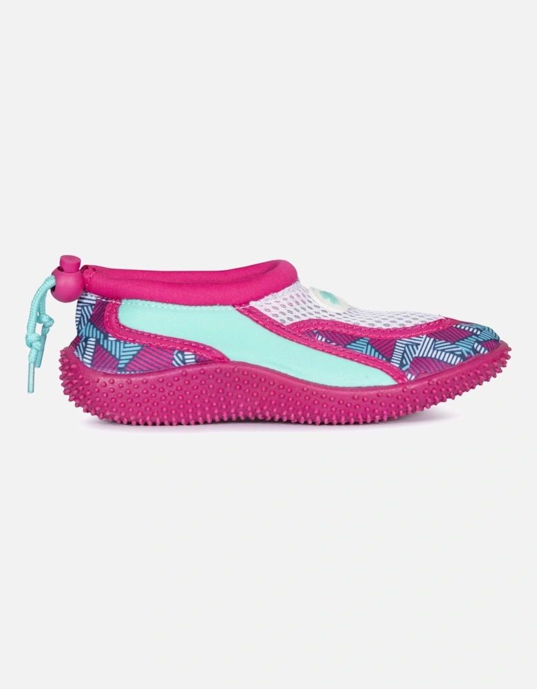 Childrens Girls Squidette Aqua Shoes