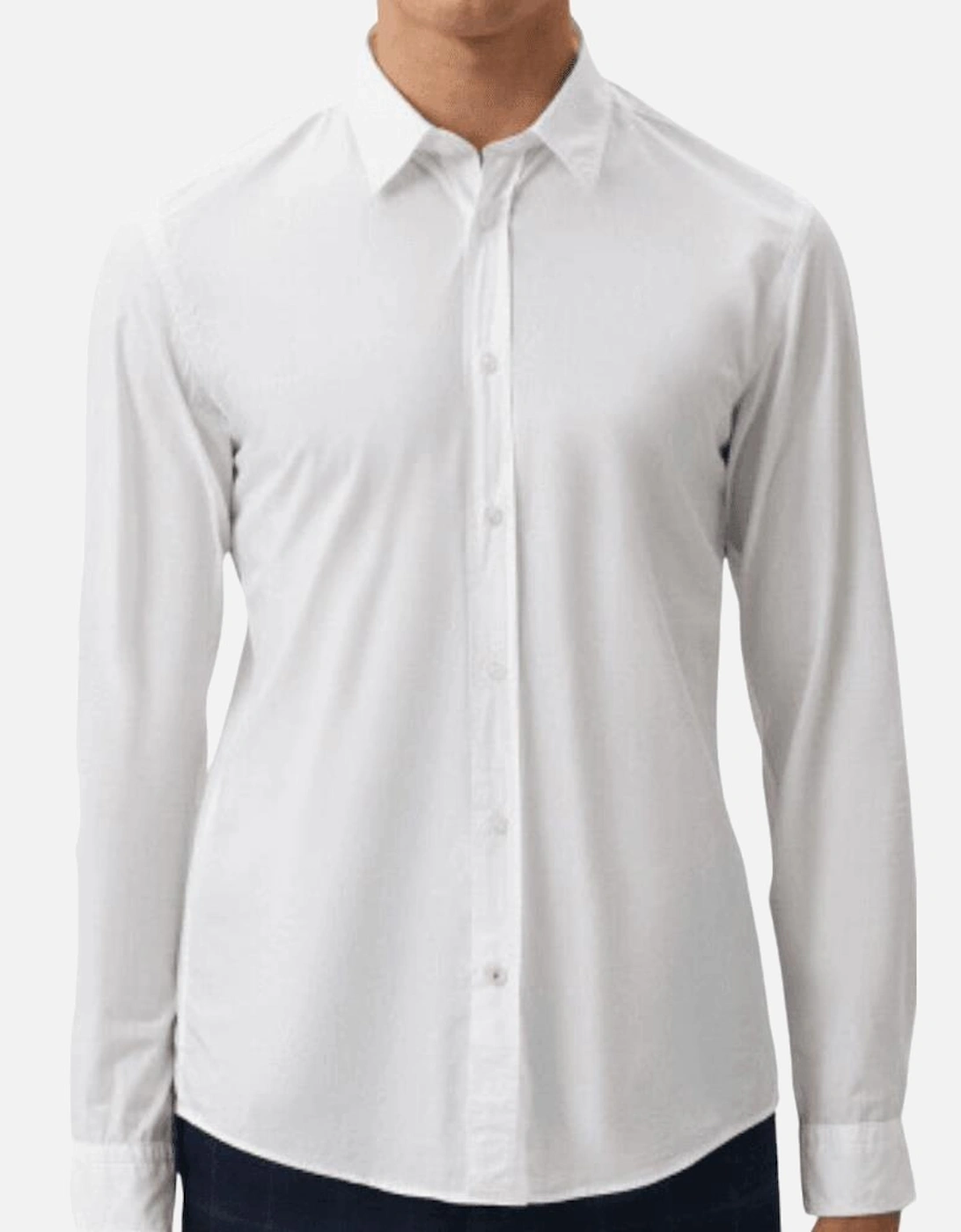 S-Roan Slim Fit Long Sleeve White Shirt, 4 of 3