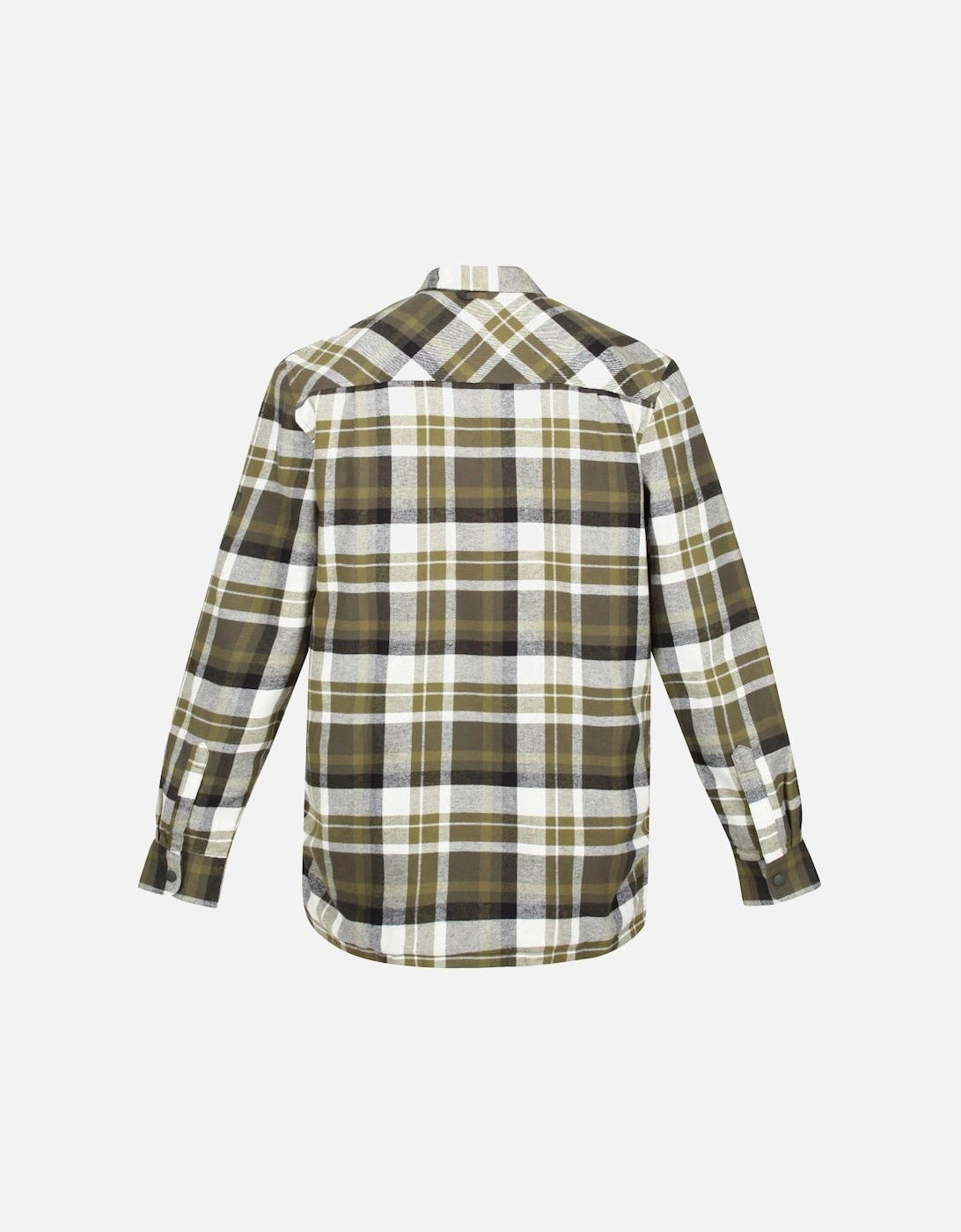 Mens Thamos Organic Cotton Check Long Sleeve Shirt