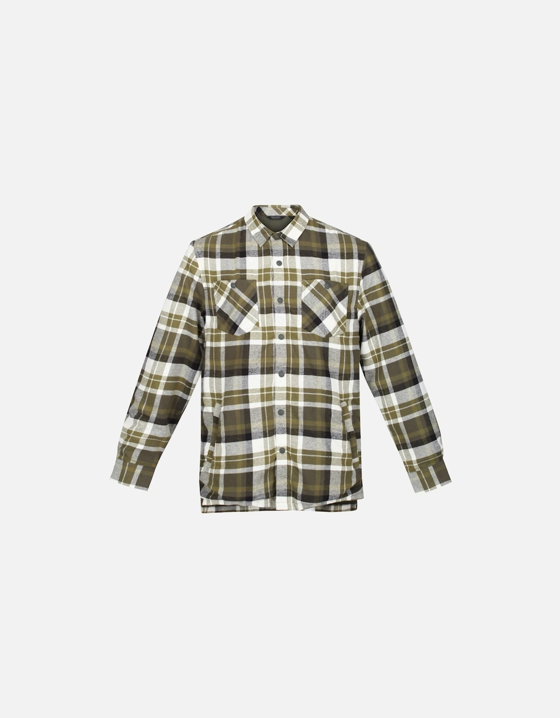 Mens Thamos Organic Cotton Check Long Sleeve Shirt