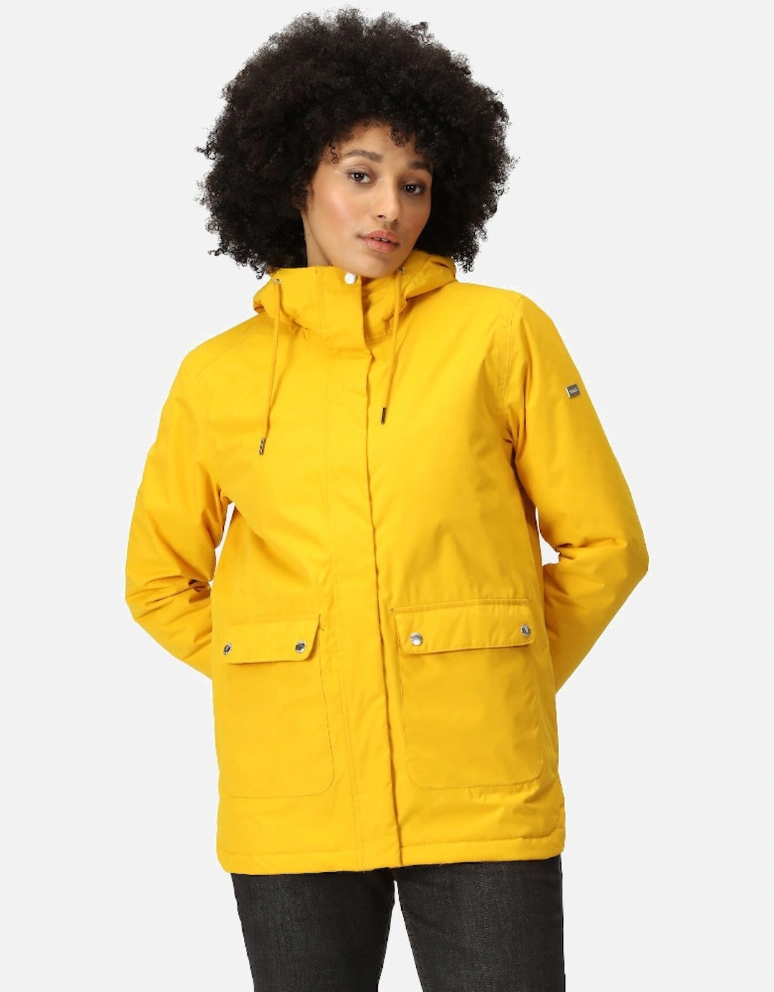 Womens Broadia Waterproof Insulated Jacket Coat, 6 of 5