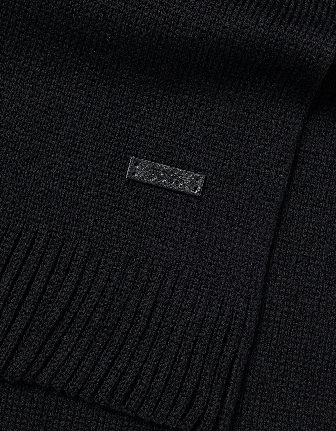 BOSS Black Albas Scarf 001 Black