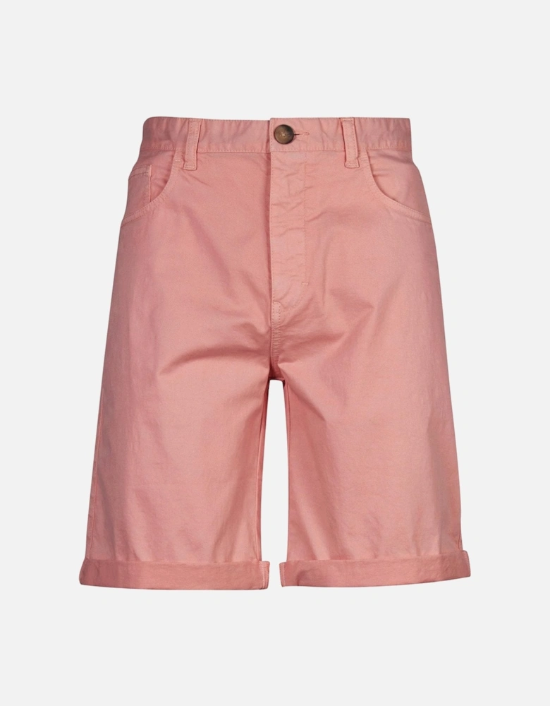 Overdyed Mens Twill Shorts