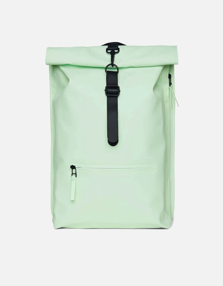 Rolltop Matte-Shell Backpack