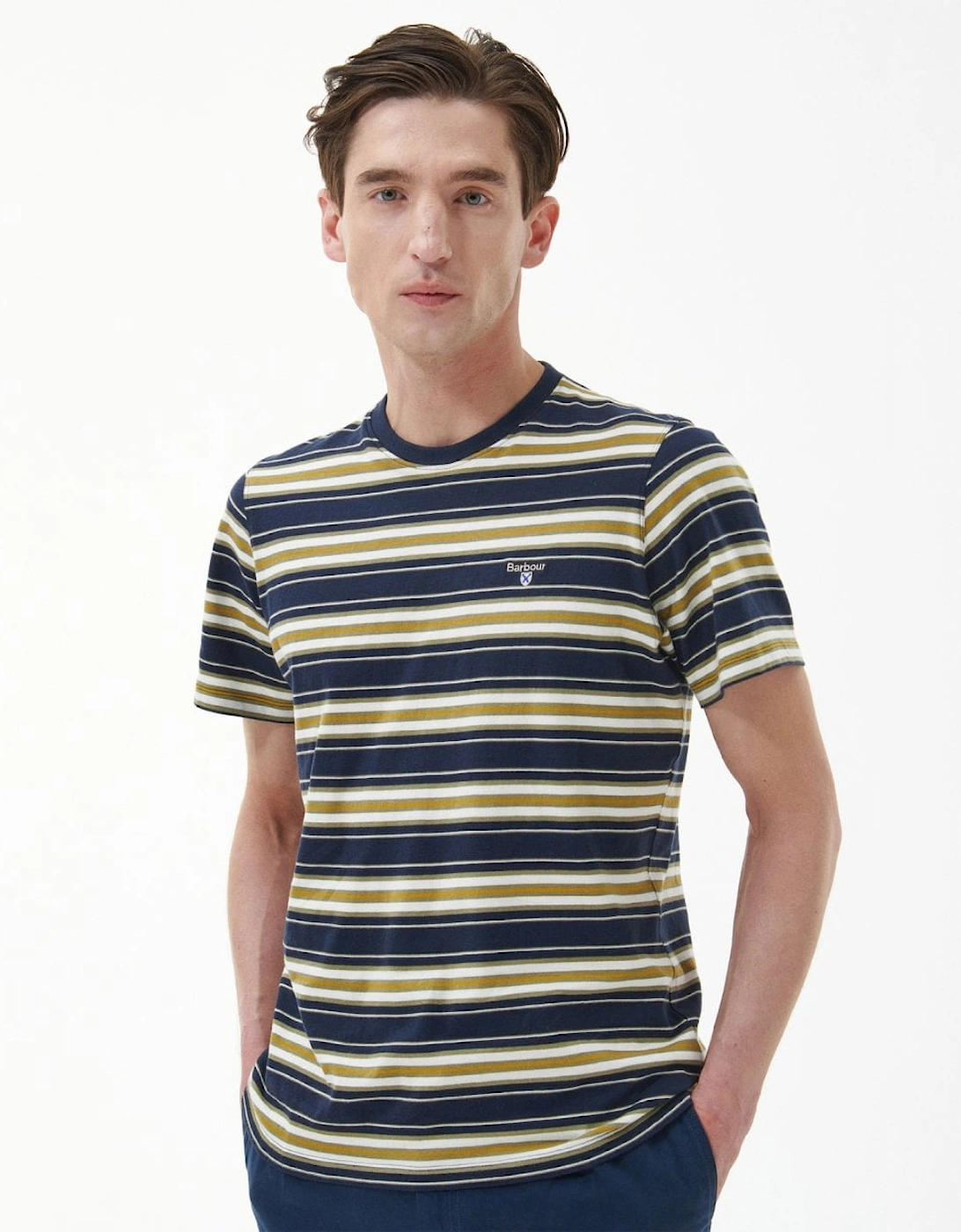 Boldron Stripe Mens T-Shirt, 8 of 7