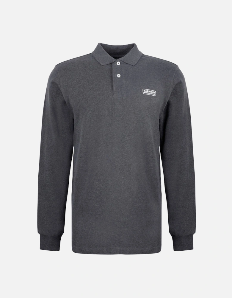 Essential Mens Long Sleeve Polo