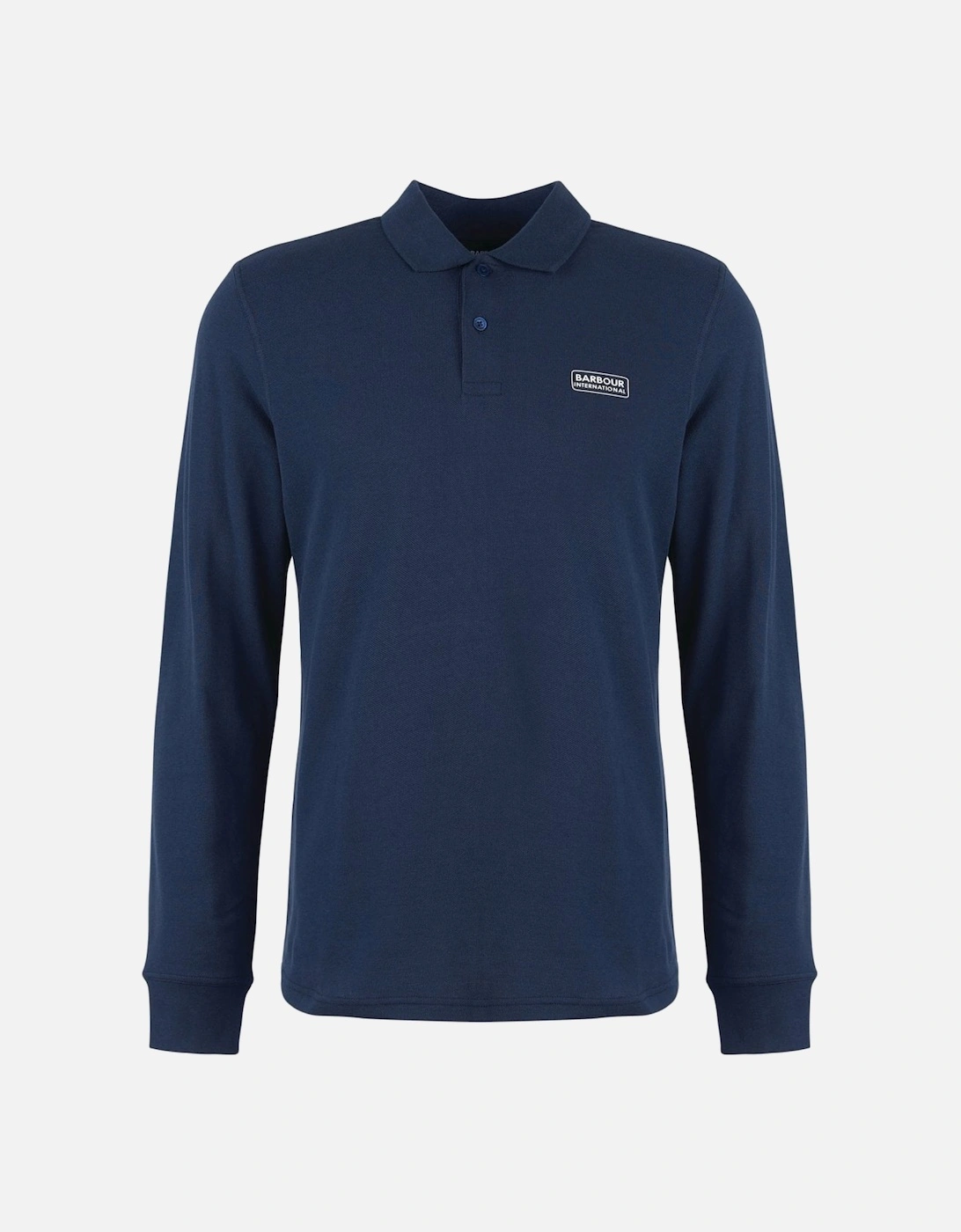 Essential Mens Long Sleeve Polo