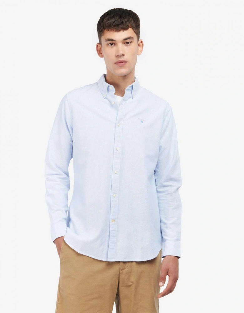 Striped Oxtown Long Sleeve Mens Tailored Shirt