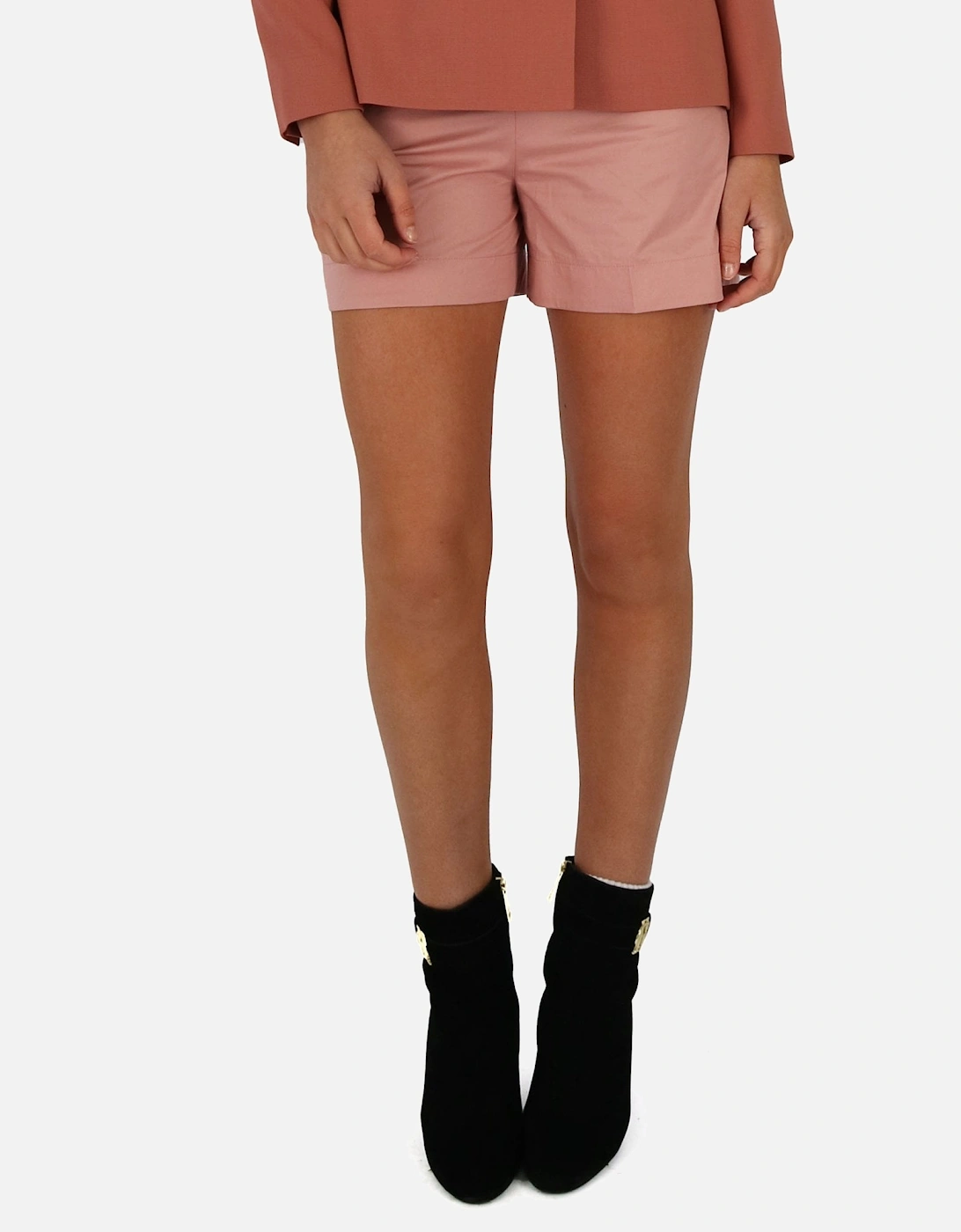 Double Back Pocket Pink Shorts