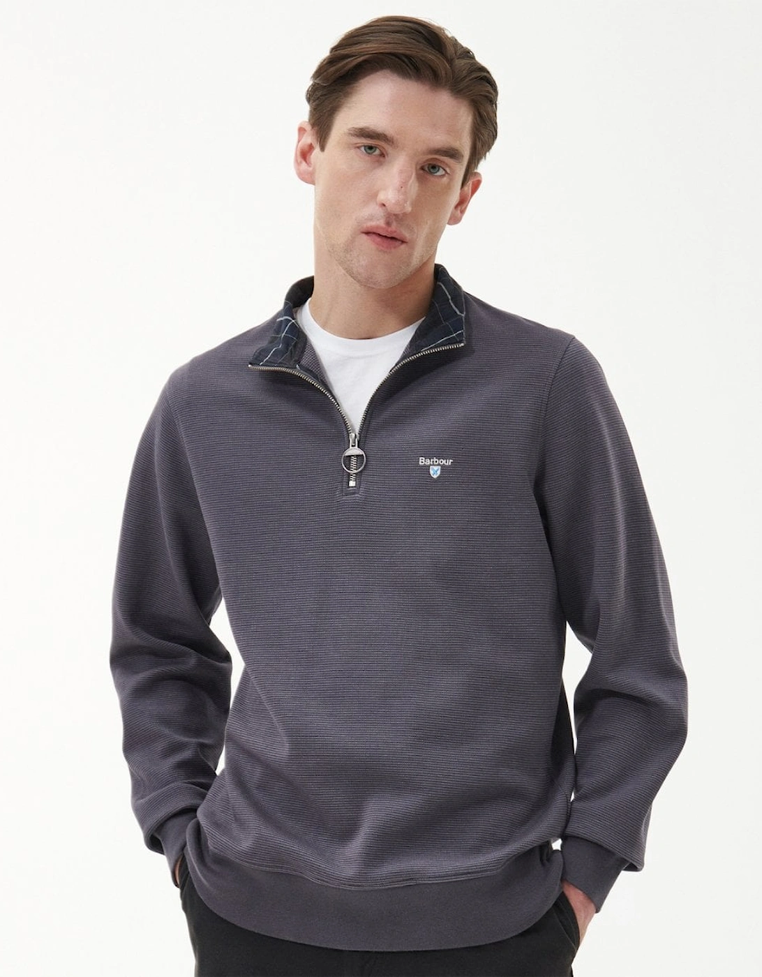 Bradbury Mens Half-Zip Sweatshirt, 8 of 7