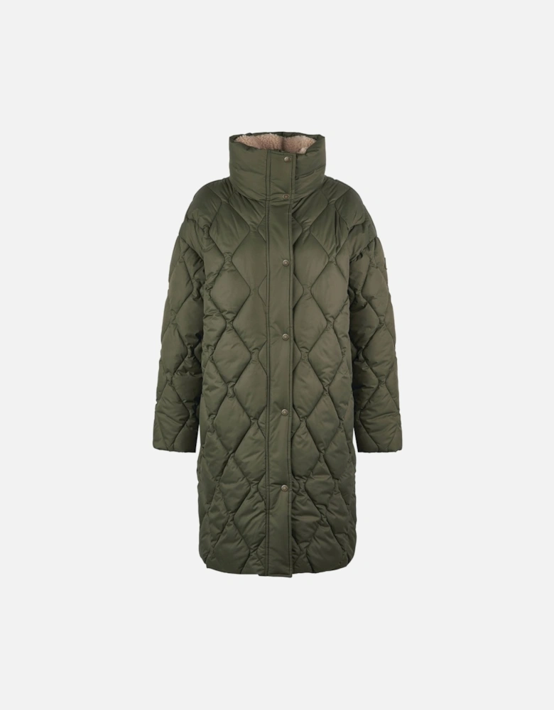 Samphire Womens Long Quilted Jacket