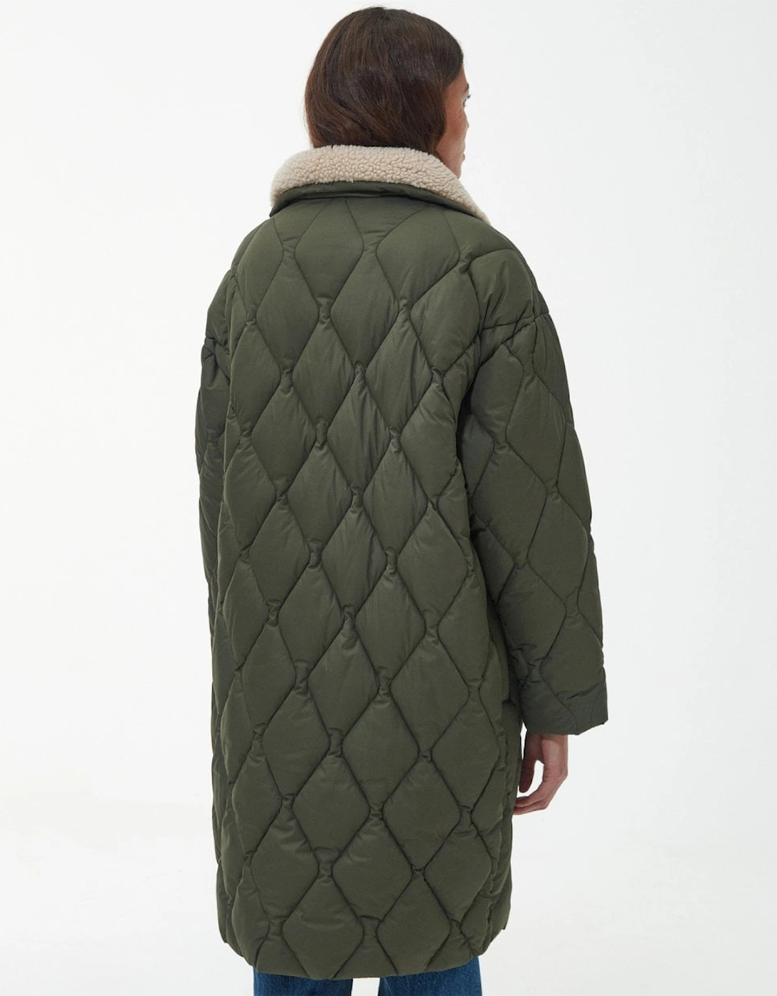 Samphire Womens Long Quilted Jacket