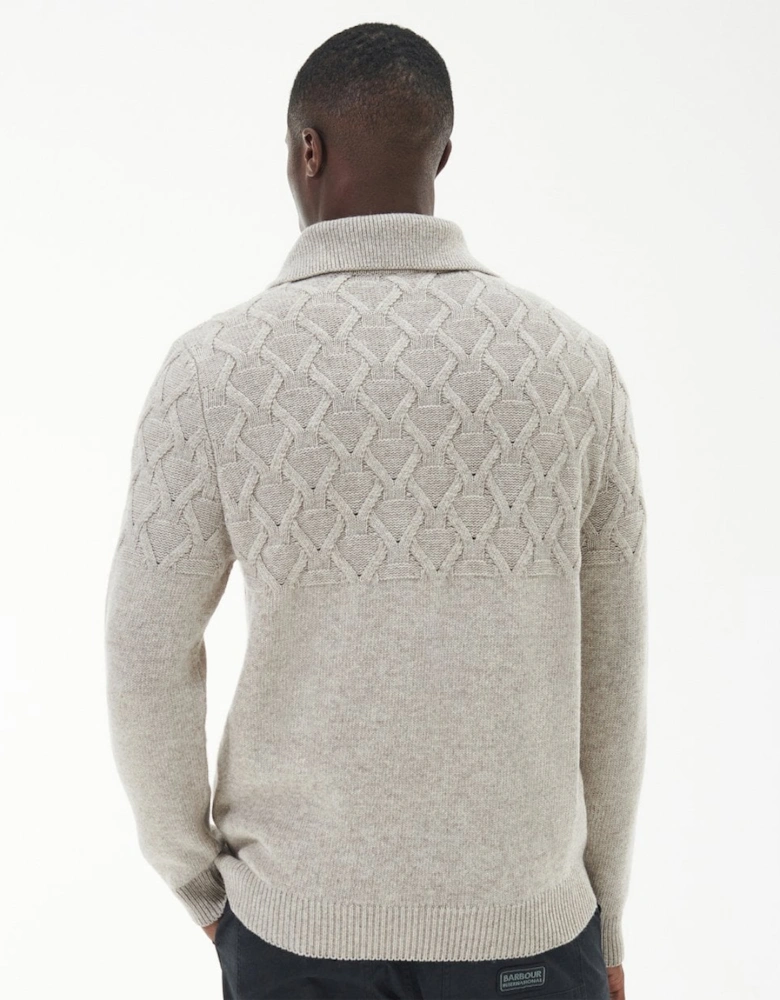 Breaker Mens Funnel-Neck Jumper