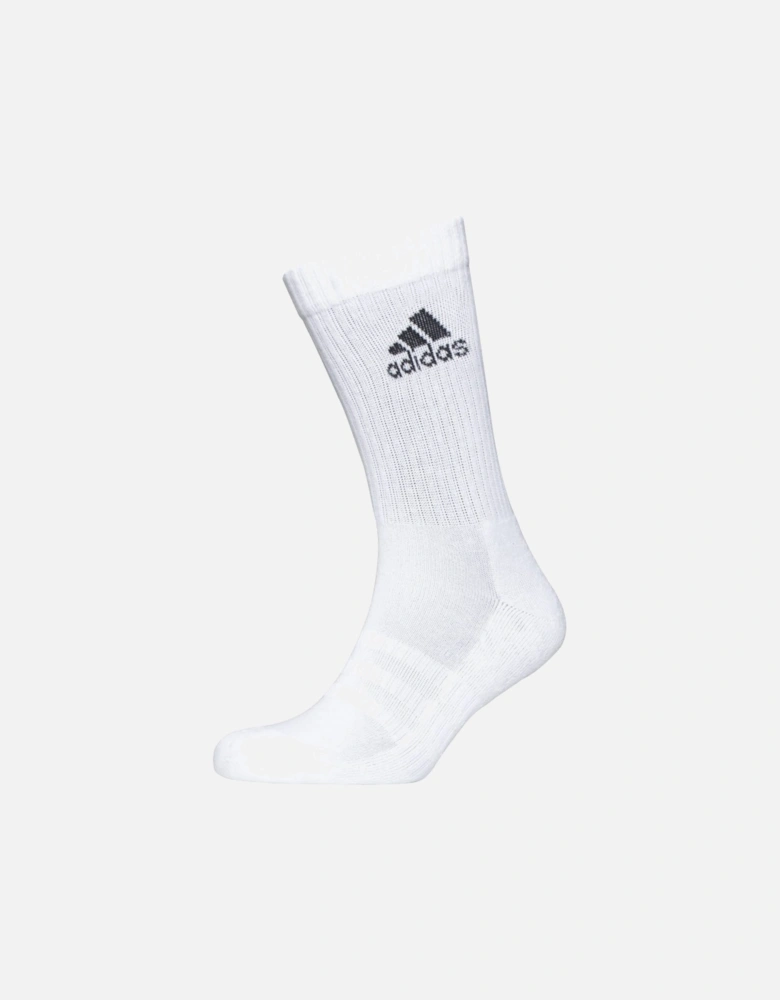 3-Pack Cushioned Crew Socks