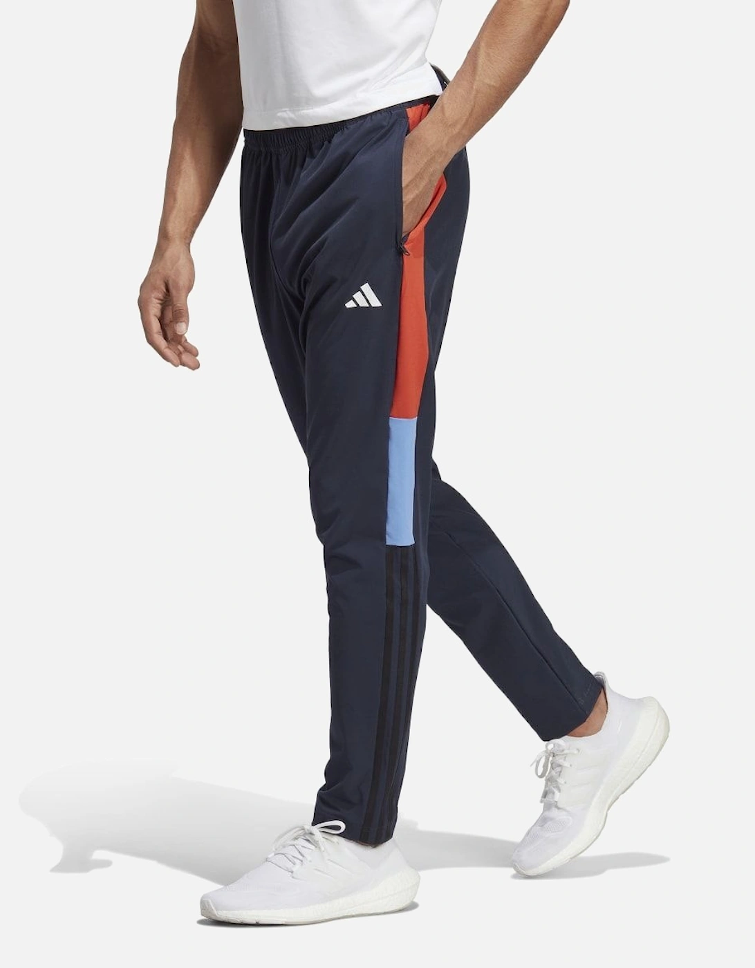 Mens Training Colourblock 3-Stripes Pants