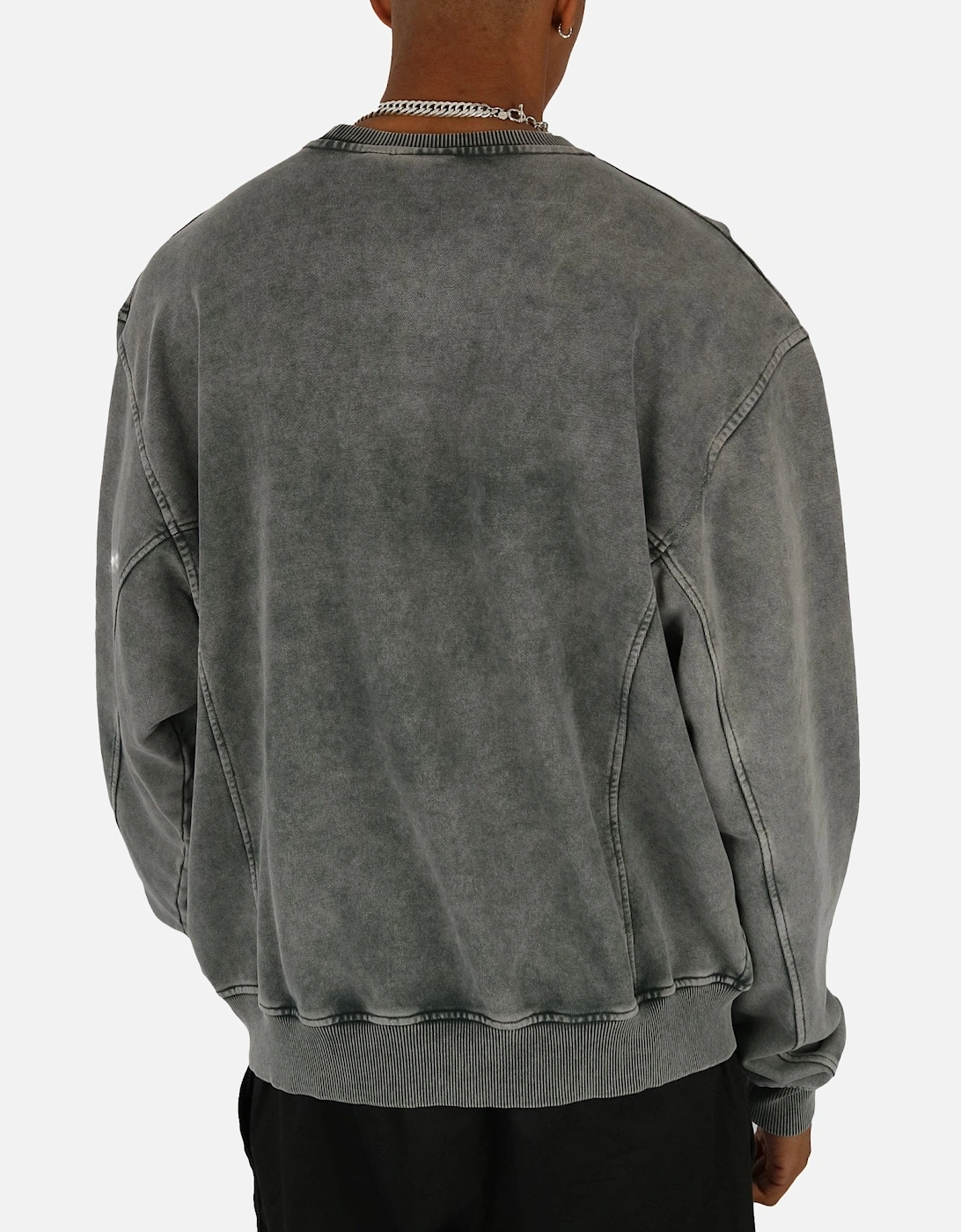 Roshon Washed Grey Sweatshirt