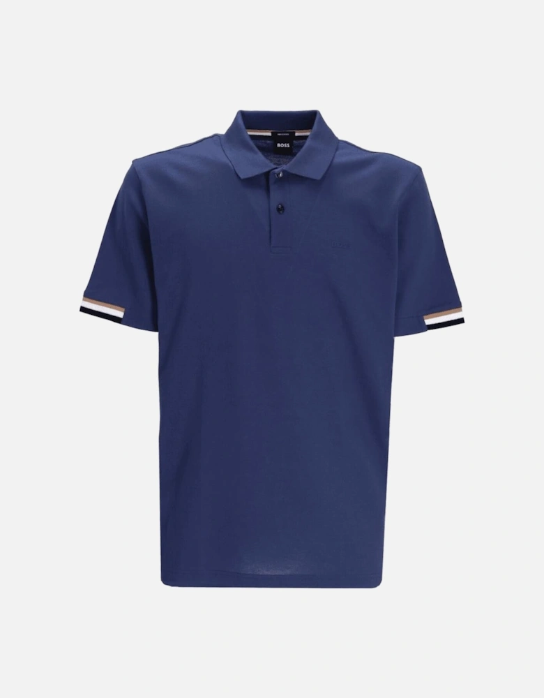 Parlay 147 Slim Fit Navy Polo Shirt