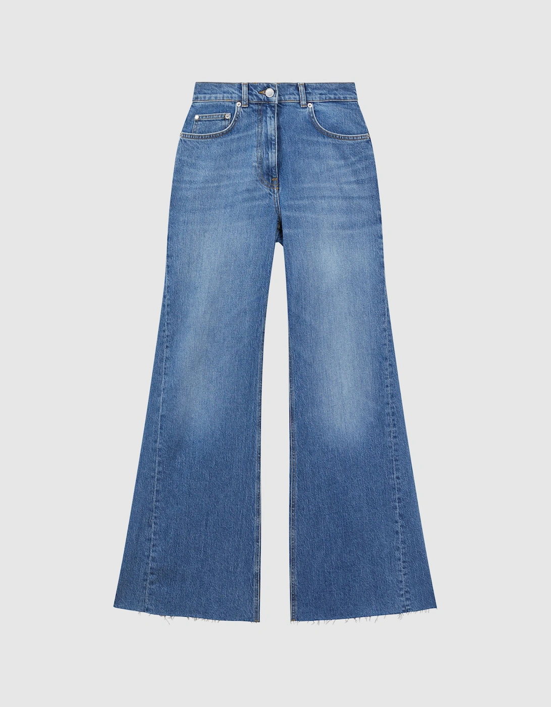 Mid Rise Wide Leg Jeans, 2 of 1