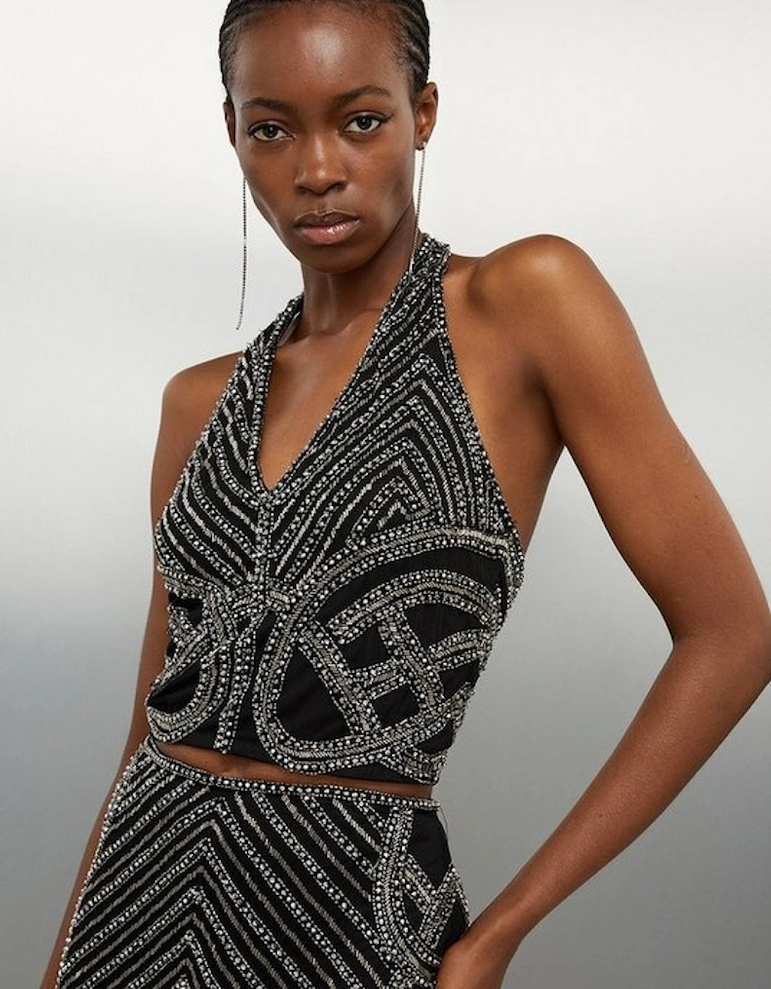 Embellished Beaded Woven Top, 5 of 4