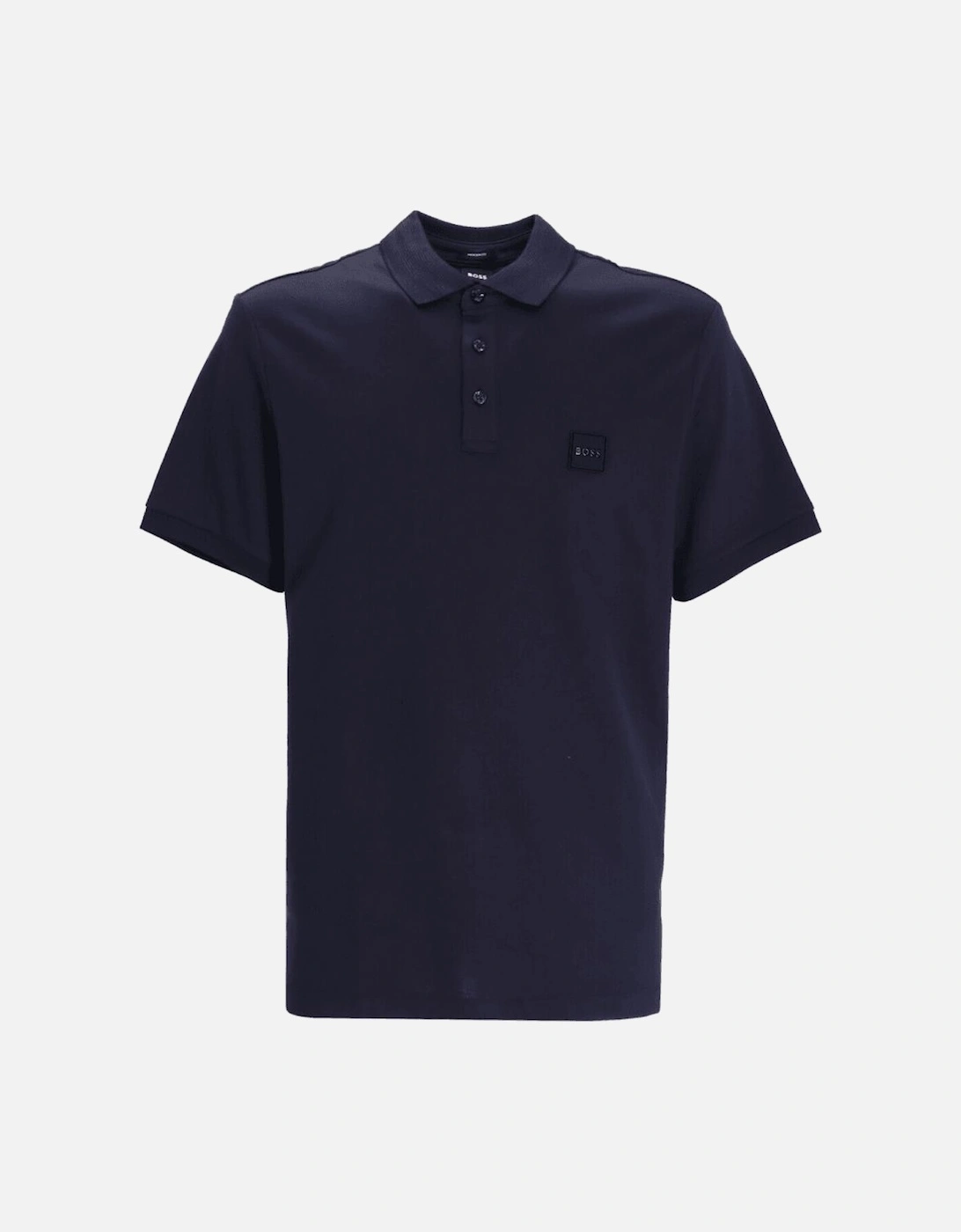 Parlay 143 Cotton Patch Logo Navy Polo Shirt, 4 of 3