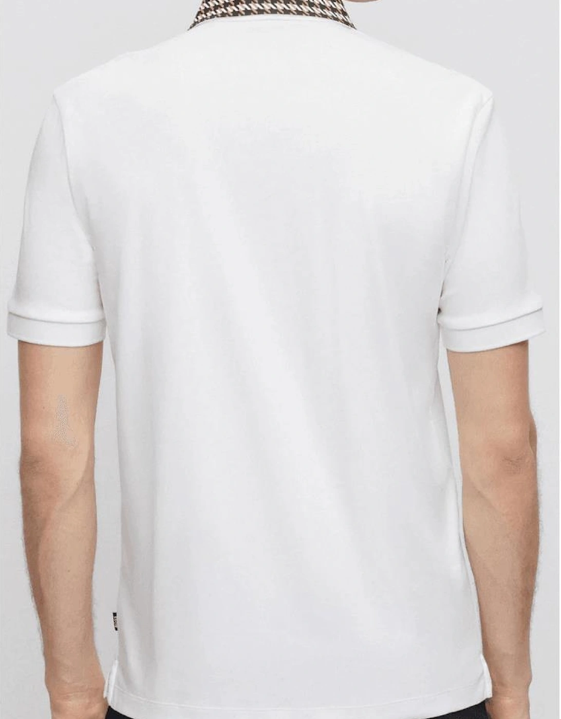 Parlay 180 Collar Design Slim Fit White Polo Shirt