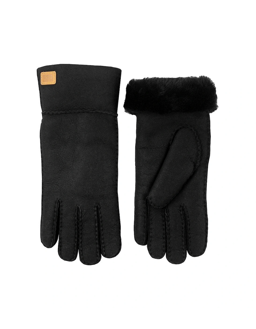 Charlotte Sheepskin Gloves - Black, 2 of 1