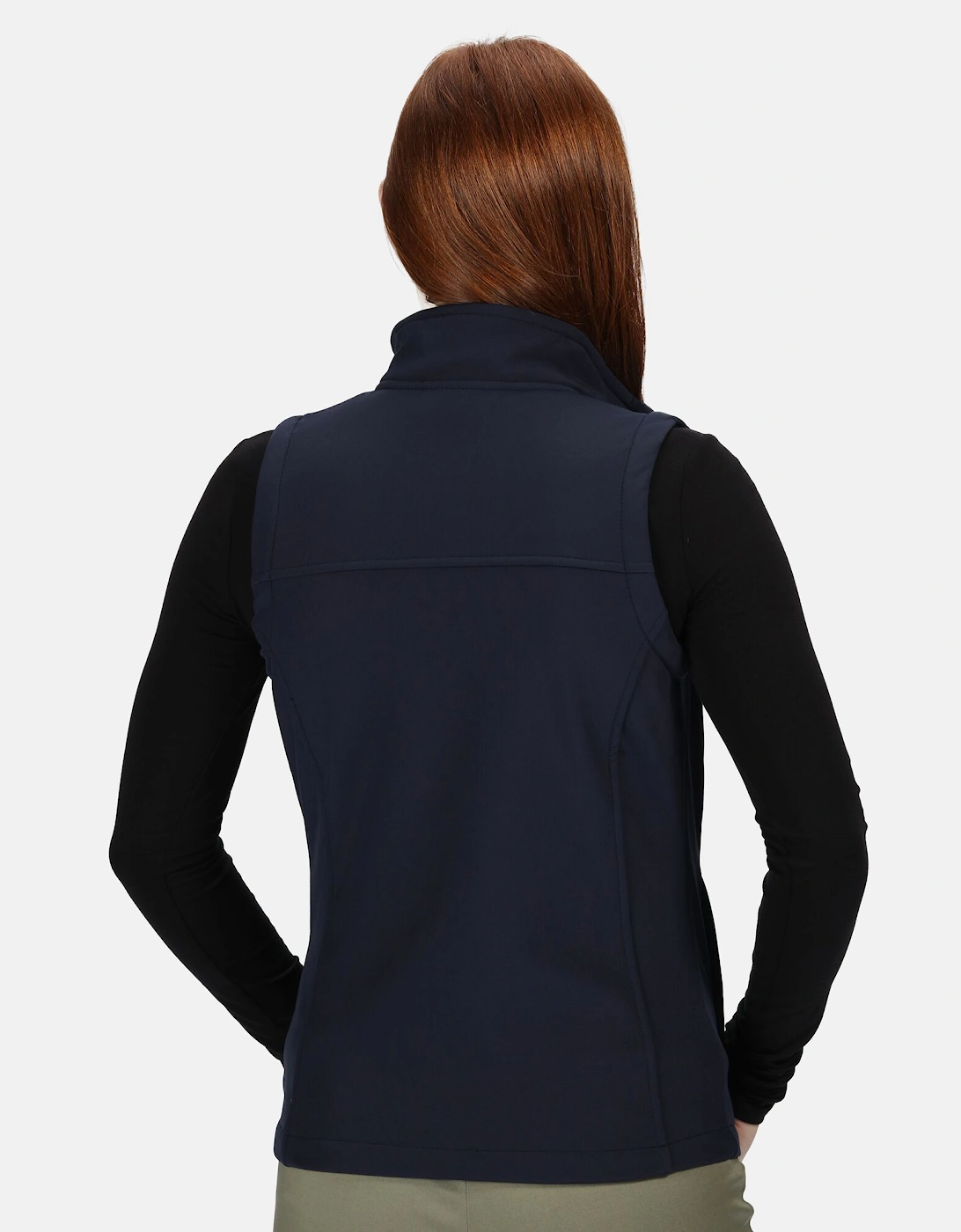 Womens/Ladies Flux Softshell Bodywarmer / Sleeveless Jacket (Water Repellent & Wind Resistant)