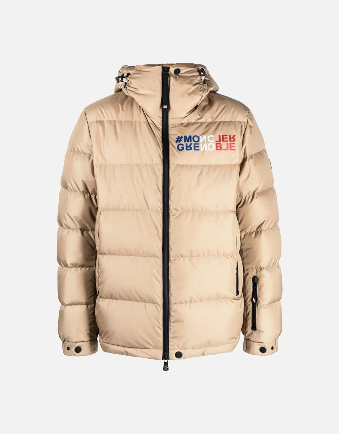 Moncler Men's Isorno Jacket Taupe - Cream - Size: Regular/44