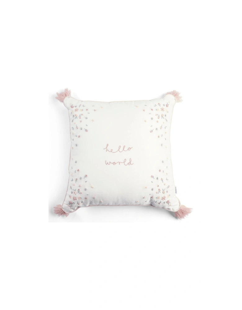 Cushion - Welcome to the World Floral